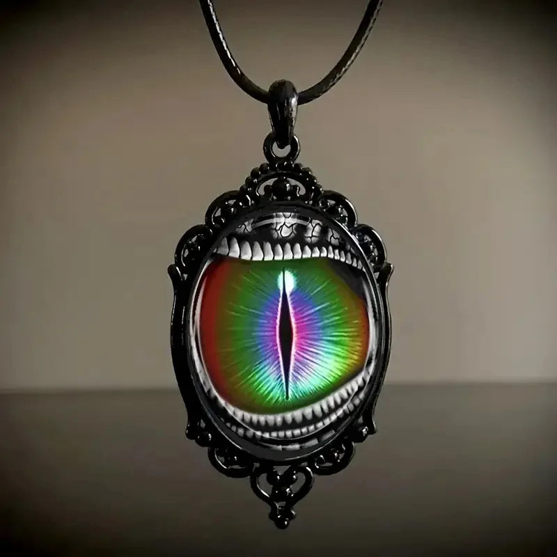 Devil's Eye Victorian Pendant