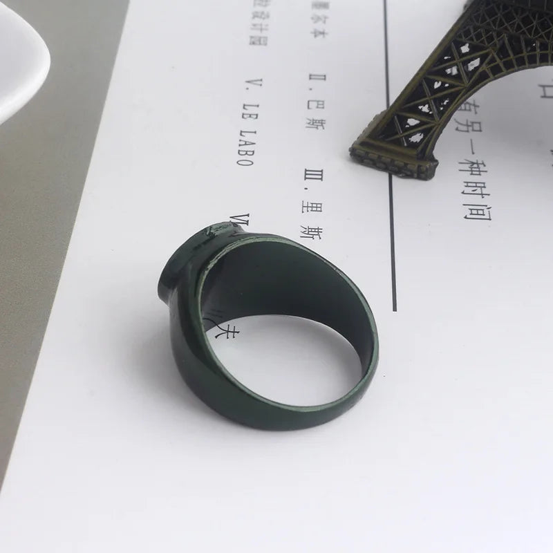 Fashion Movie ring Luminous Ring For Women Men Glow In Dark Player 1/2 Gaming Ring Adjustable Finger Rings Jewelry Gift