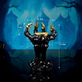 European Style Skull Candle Holder Decoration Halloween Party Atmosphere Decoration Creative Candle Light Decoration