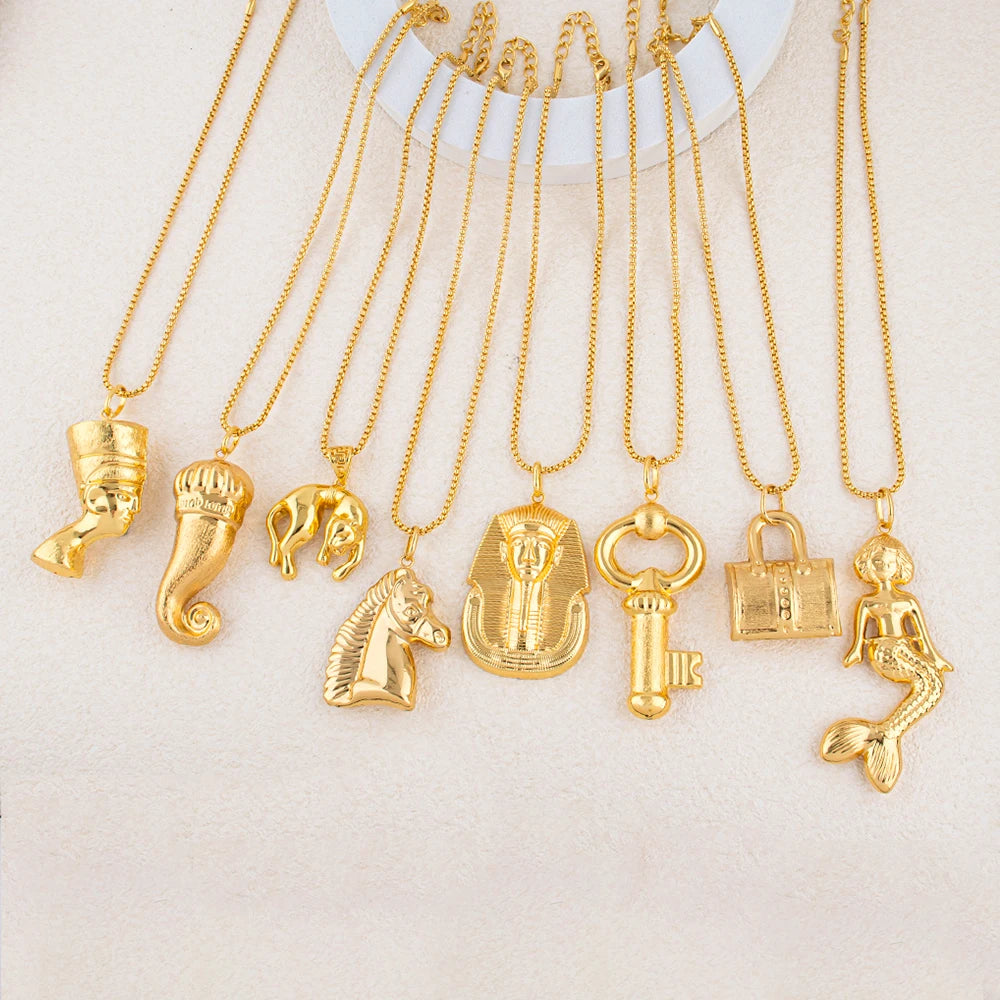 Gold Sovereign Pendant Necklace