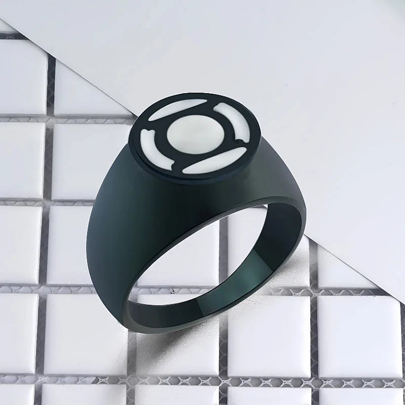 Fashion Movie ring Luminous Ring For Women Men Glow In Dark Player 1/2 Gaming Ring Adjustable Finger Rings Jewelry Gift