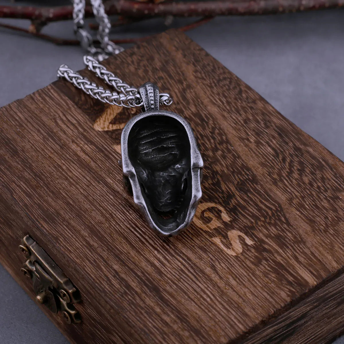 Devil Skull Gothic Pendant