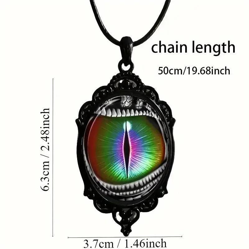 Devil's Eye Victorian Pendant