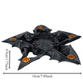 Halloween Decoration Gothic Bat Candle Stand Home Decor Resin Candle Holder Ornament Craft Gifts