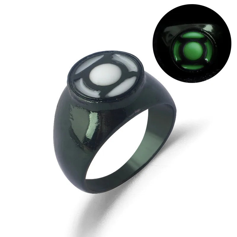 Fashion Movie ring Luminous Ring For Women Men Glow In Dark Player 1/2 Gaming Ring Adjustable Finger Rings Jewelry Gift