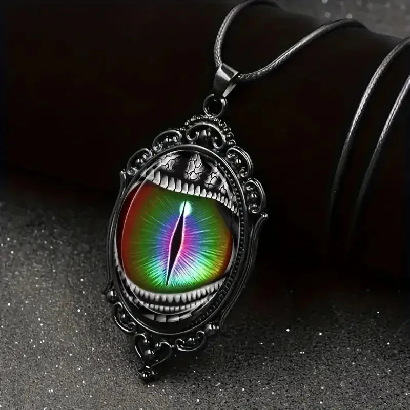 Devil's Eye Victorian Pendant